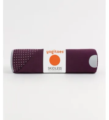 Manduka Yogitoes jóga handklæði Indulge Purple