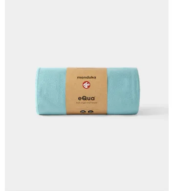 Manduka eQUA Hot jóga handklæði Blue Lotus 