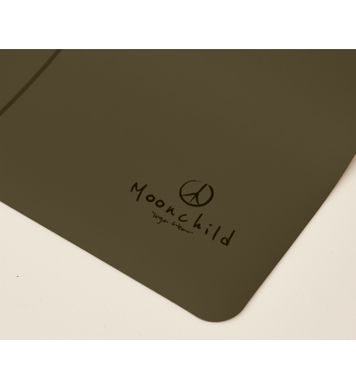 Moonchild Natural Rubber jógadýna Dark Olive