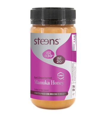 Steens Manuka hunang UMF 20+ 500g