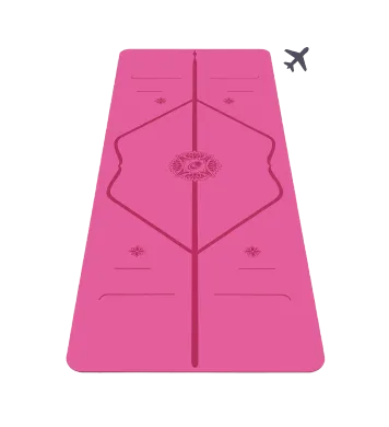 Liforme létt Jógadýna (travel) gratitute Pink 