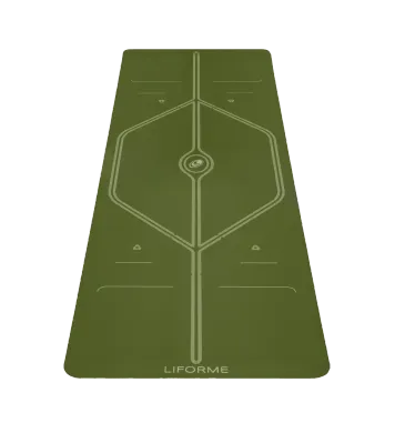 Liforme XL  Jógadýna - Olive / fagurgræn - extra stór  