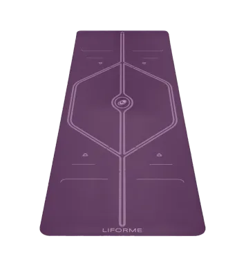 Liforme XL  Jógadýna - Purple / vínrauð - extra stór  