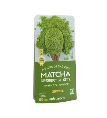 Latte & smoothie Aromandise Matcha 100gr. x 2 pokar
