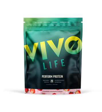 Nýtt Vivo PERFORM protein Strawberry Milkshake 26 sk. 