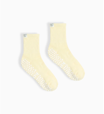 Kove Les Basics gripsokkar Yellow - Medium 40-42