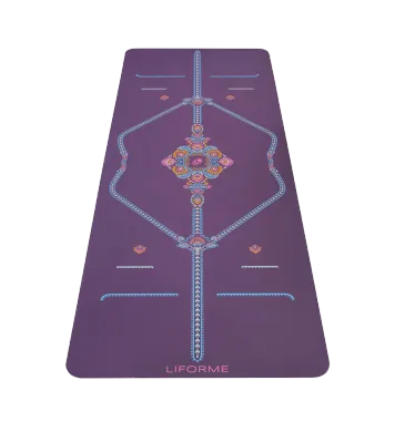 Liforme Mindful Garden - Purple - Special Series